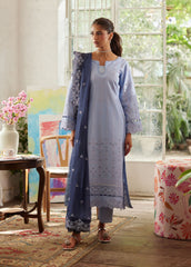 Lumiere By Gulaal Unstitched 3 Piece Chikankari Lawn Suit-Zorya