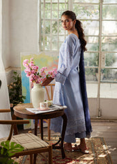Lumiere By Gulaal Unstitched 3 Piece Chikankari Lawn Suit-Zorya