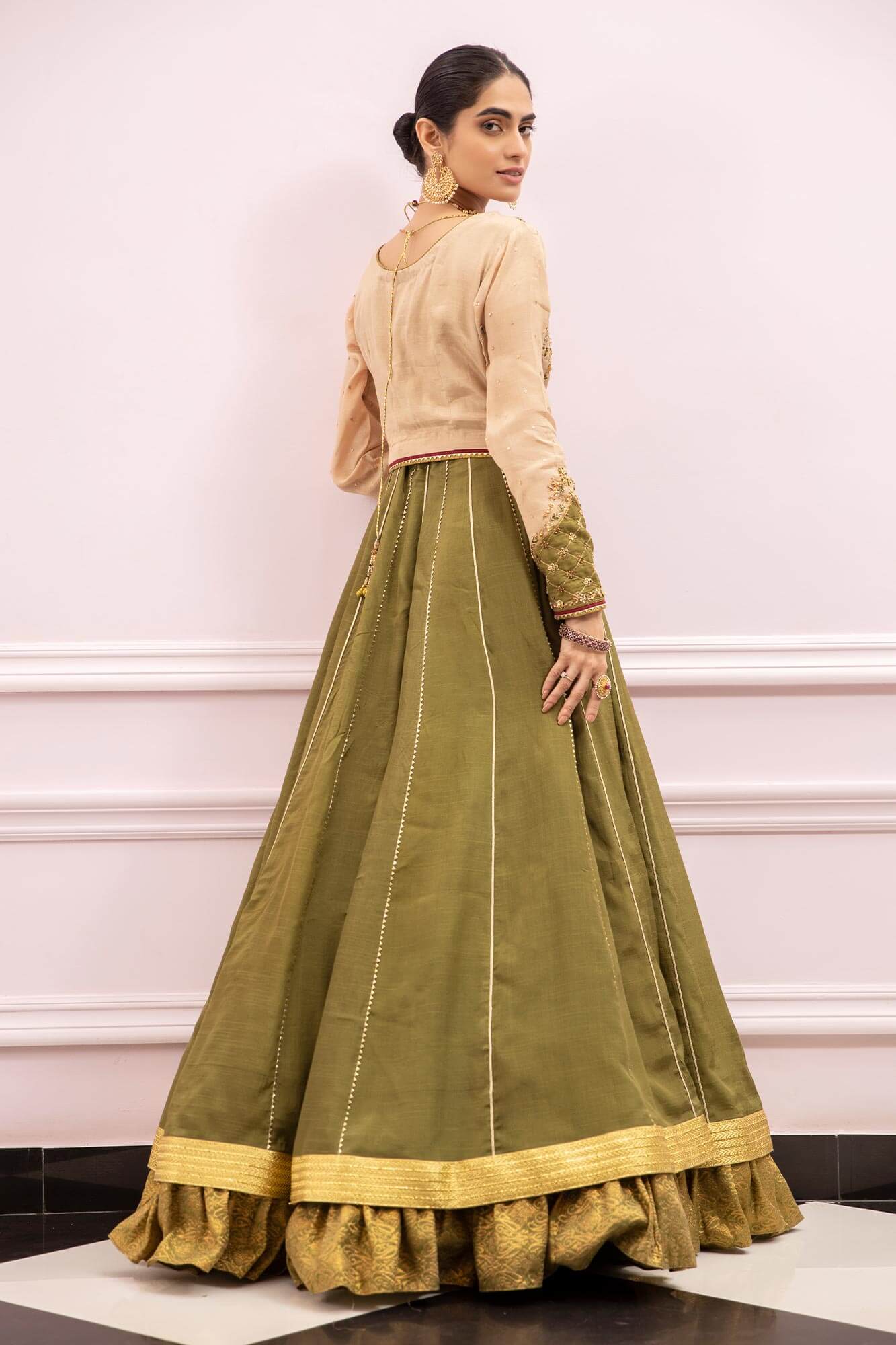 Dhaani Chunariya By Zaaviay Stitched Gehrai