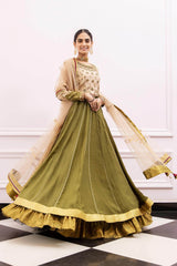 Dhaani Chunariya By Zaaviay Stitched Gehrai