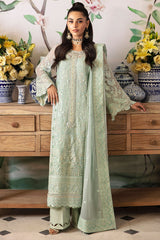Gulaal Unstitched 3 Piece Emb Chiffon Suit-Jade-GL-EC-24V2-02