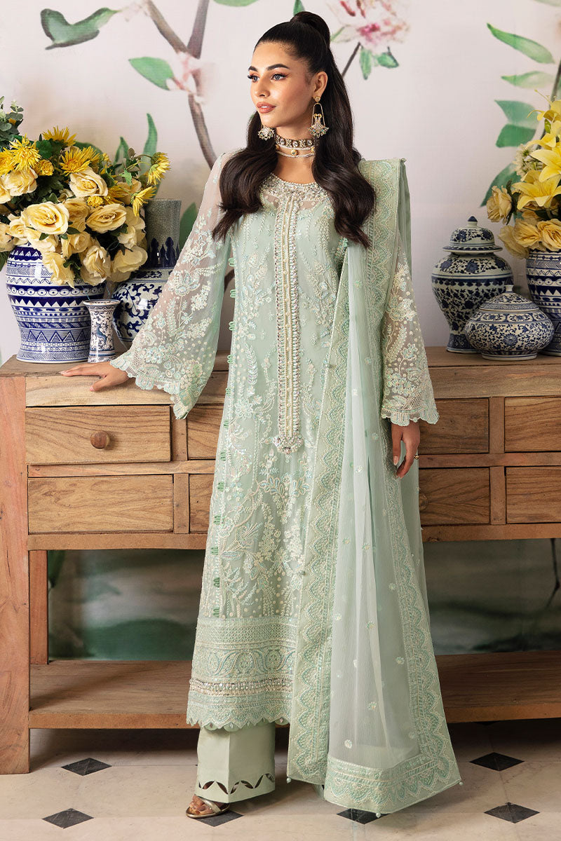 Gulaal Unstitched 3 Piece Emb Chiffon Collection'2025-Jade-GL-EC-24V2-02
