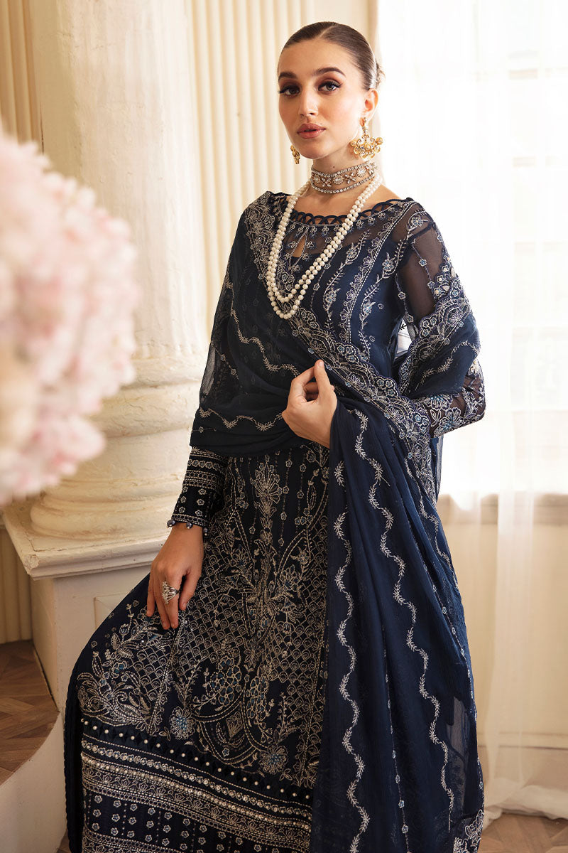 Gulaal Unstitched 3 Piece Emb Chiffon Collection'2025-Evara-GL-EC-24V2-03