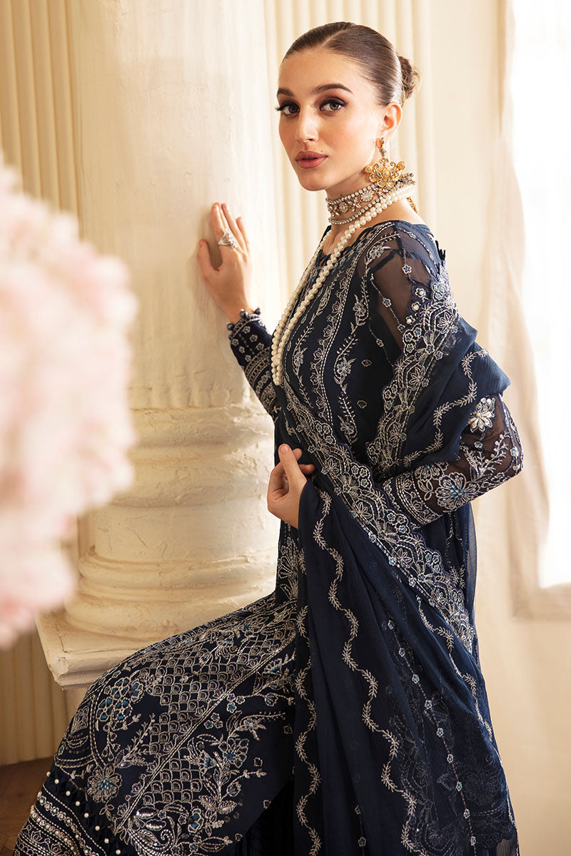 Gulaal Unstitched 3 Piece Emb Chiffon Collection'2025-Evara-GL-EC-24V2-03