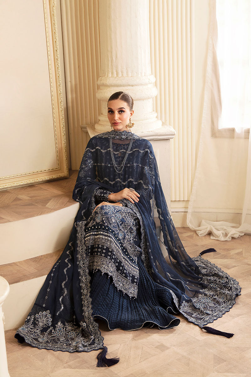 Gulaal Unstitched 3 Piece Emb Chiffon Collection'2025-Evara-GL-EC-24V2-03