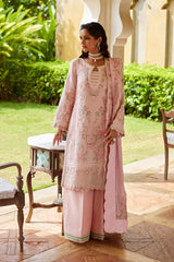 Gulaal Unstitched 3 Piece Luxury Lawn Suit-Magnolia