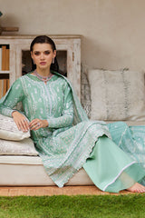 Gulaal Unstitched 3 Piece Luxury Lawn Suit-Freesia