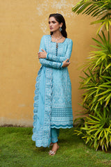 Gulaal Unstitched 3 Piece Luxury Lawn Suit-Dhalia