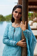 Gulaal Unstitched 3 Piece Luxury Lawn Suit-Dhalia