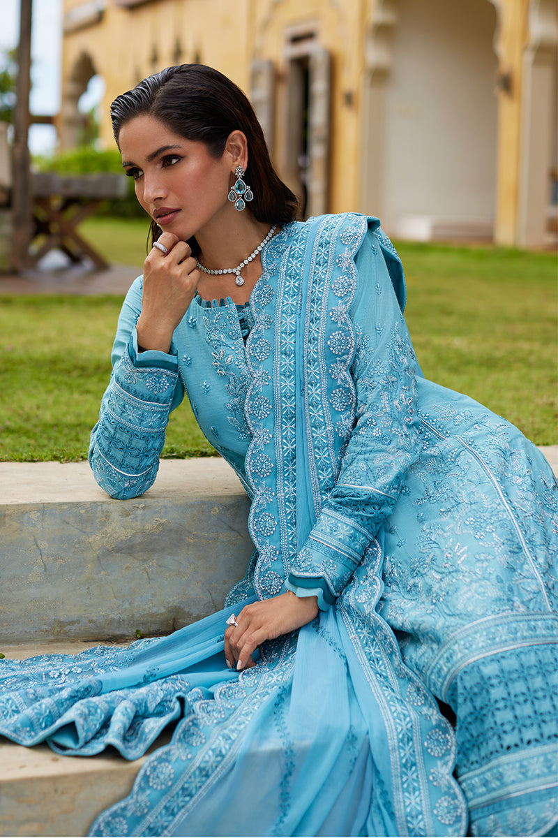 Gulaal Unstitched 3 Piece Luxury Lawn Collection'2025-Dhalia