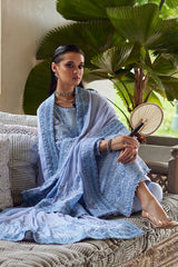 Gulaal Unstitched 3 Piece Luxury Lawn Suit-Azalea