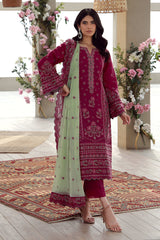 Gulaal Stitched 3 Piece Festive Lawn Suit-Aaliyah