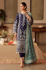 Gulaal Stitched 3 Piece Festive Lawn Suit-Ziya