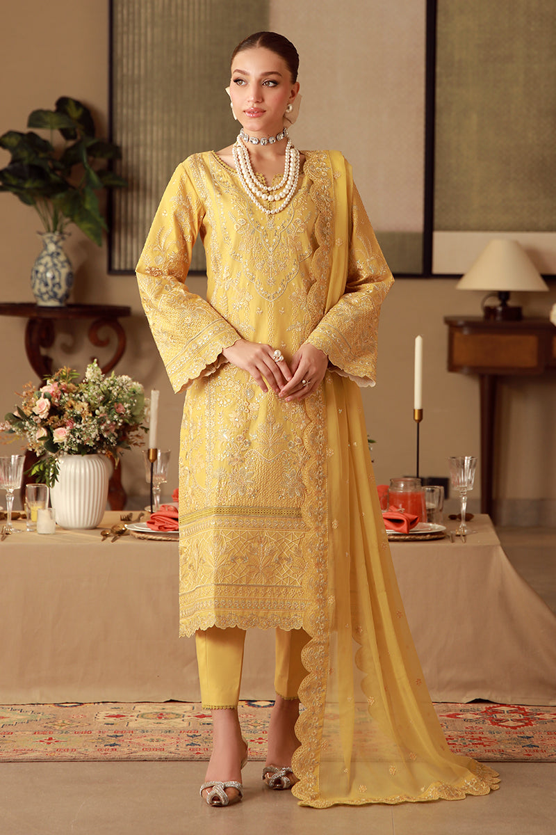 Gulaal Stitched 3 Piece Festive Lawn Collection'2025-Ura