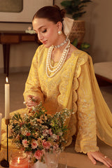 Gulaal Stitched 3 Piece Festive Lawn Suit-Ura