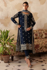 Shehrnaaz By Gulaal Unstitched 3 Piece Formals Raw Silk Suit-Leelah