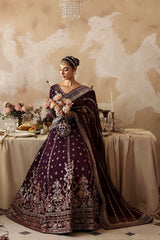Shehrnaaz By Gulaal Unstitched 3 Piece Formals Raw Silk Suit-Jahaan