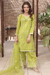 Gul Riaz By Fatima Nehal Stitched 3 Piece Luxury Festive Suit-GRF-01-Pista