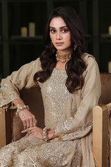 Gulaal By Soghat Unstitched 3 Piece Luxury Emb Chiffon Collection'2025-GSC-02