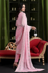 Gulaal By Soghat Unstitched 3 Piece Luxury Emb Chiffon Collection'2025-GSC-06