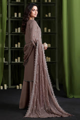 Gulaal By Soghat Unstitched 3 Piece Luxury Emb Chiffon Collection'2025-GSC-08