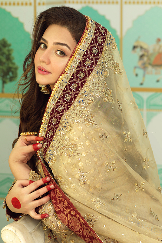 Dilruba By Zaaviay Unstitched Gulnaaz