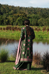 Zara Shahjahan Unstitched 3 Piece Winter Shawl Suit-Gulnar