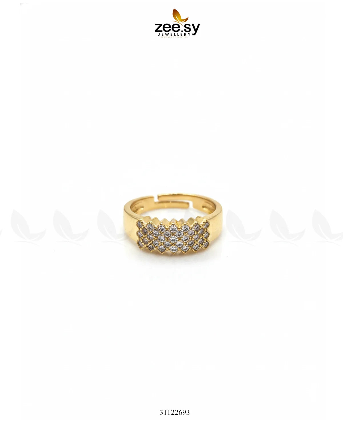 Artisan Geometric Band Ring - Zeesy Jewellery