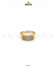 Artisan Geometric Band Ring - Zeesy Jewellery