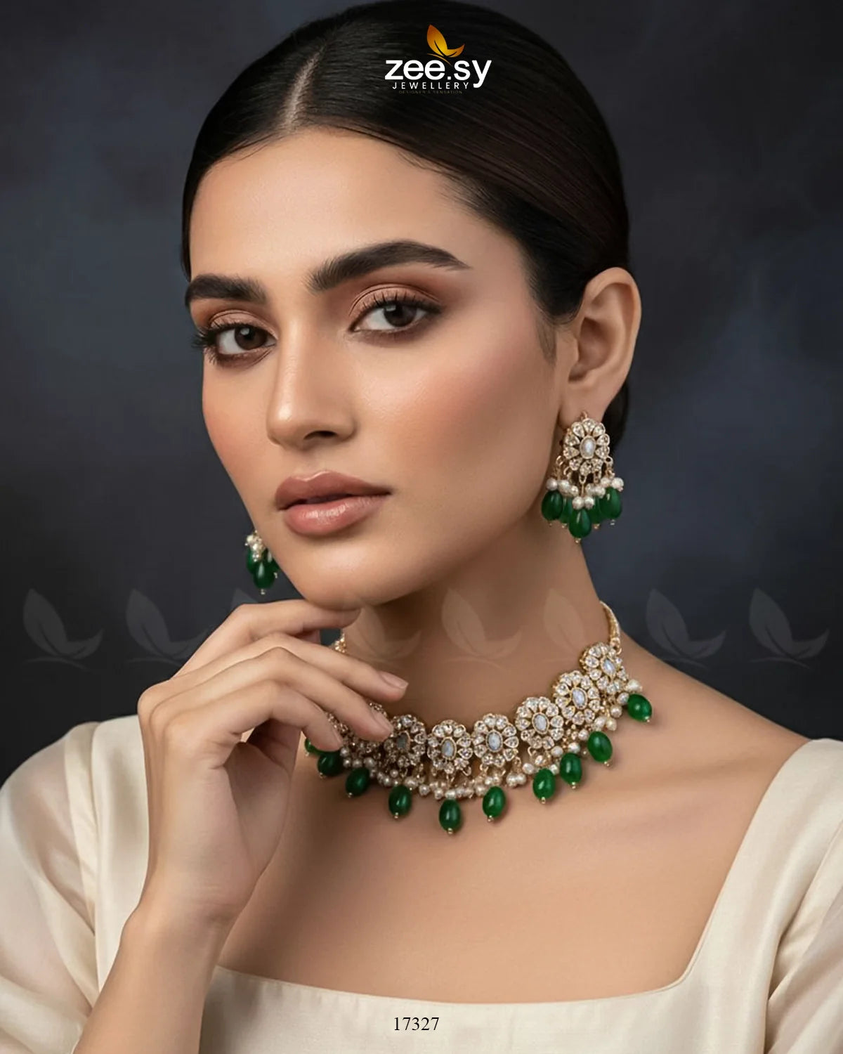 Blooming Flower Necklace Set - Zeesy Jewellery