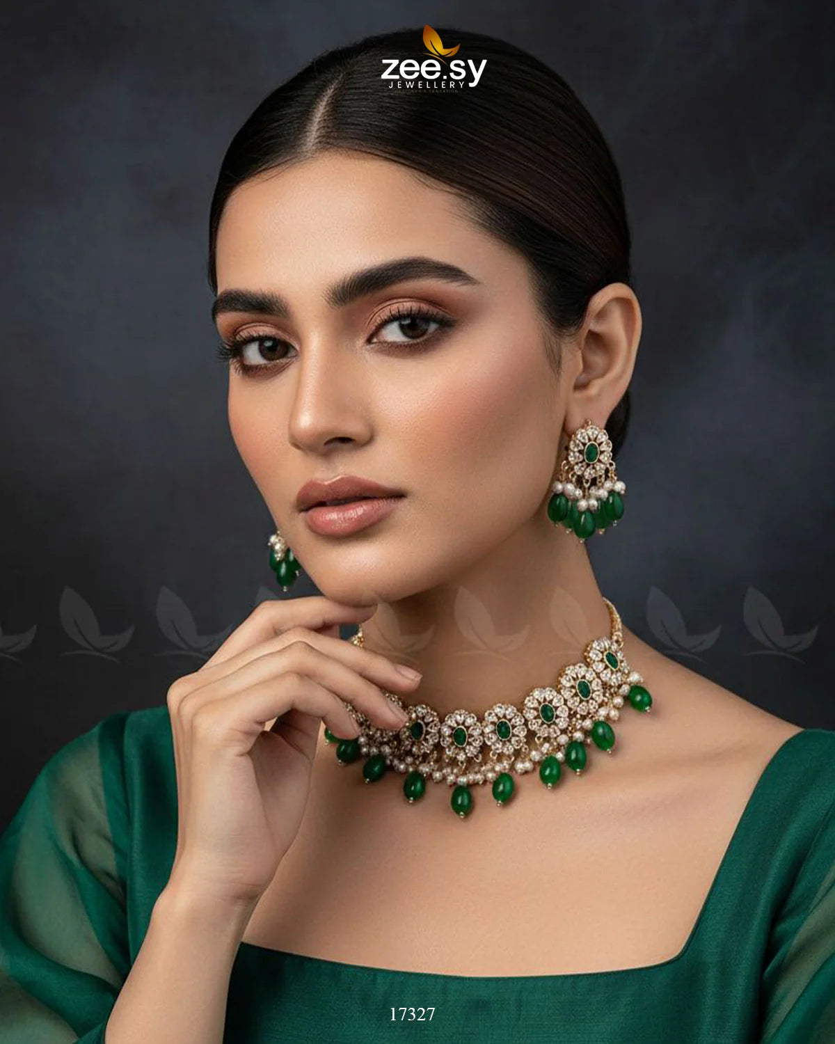 Blooming Flower Necklace Set - Zeesy Jewellery