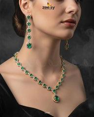 Freesia Necklace Set - Zeesy Jewellery