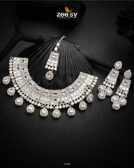 GemChic Necklace White - Zeesy Jewellery
