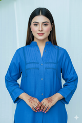 Suitsu Stitched Summer Co Ords Set Drop-1 Suit-Azul