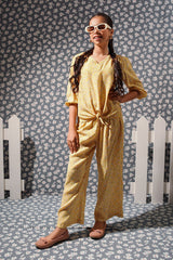 Georgette Printed Co-ords - Wear Ochre