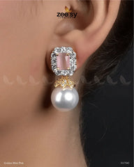 Girik Pearl Earrings - Zeesy Jewellery