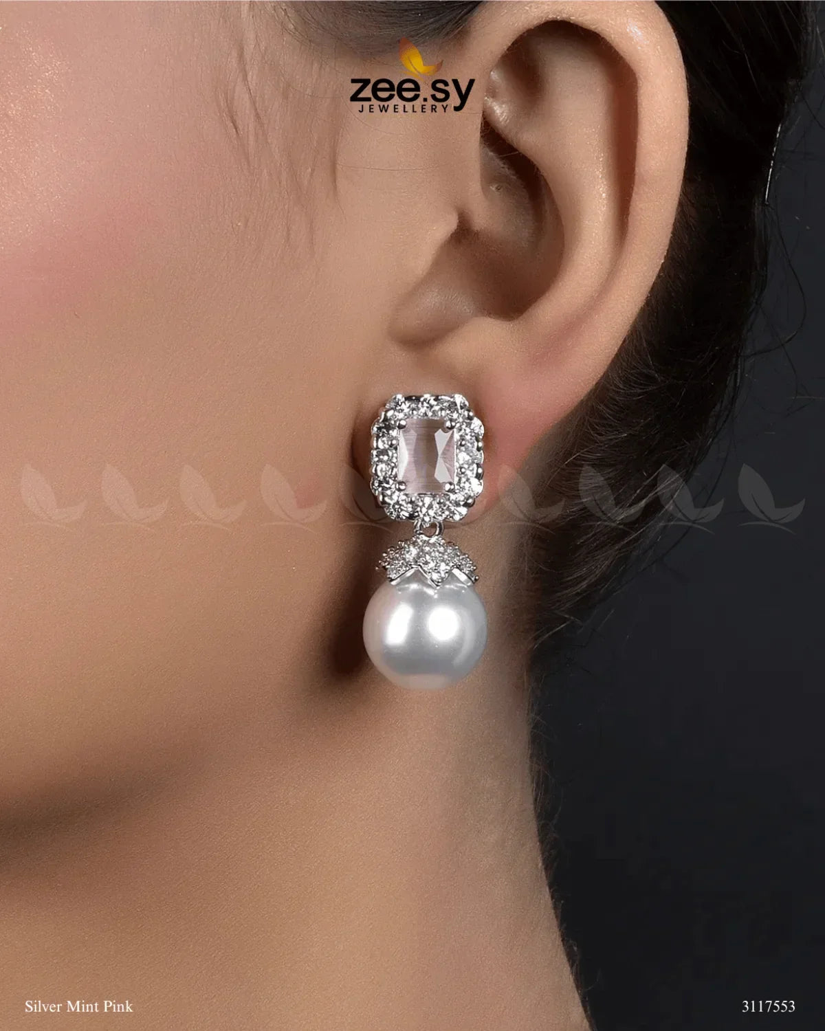 Girik Pearl Earrings - Zeesy Jewellery