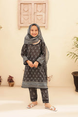 Woman Girl Oswah Shifa Embroidered Cutwork Lawn Shirt kurti Dupatta Printed Trouser