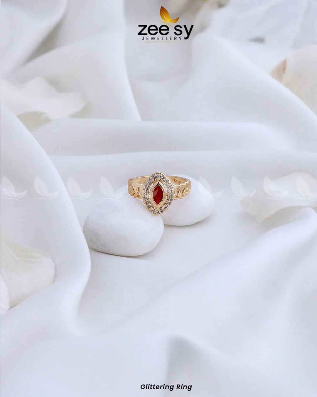 Glittering Ring - Zeesy Jewellery