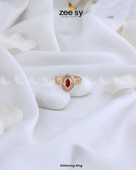 Glittering Ring - Zeesy Jewellery