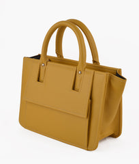 RTW Creation - Gold front pocket handbag