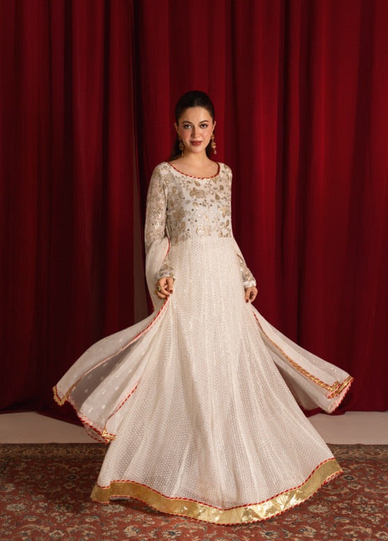 Zaaviay Stitched 3 Piece Luxury Formals Collection'2025-Golden Glow