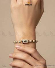 Grandeur Moissanite Charm Style Bracelet - Zeesy Jewellery
