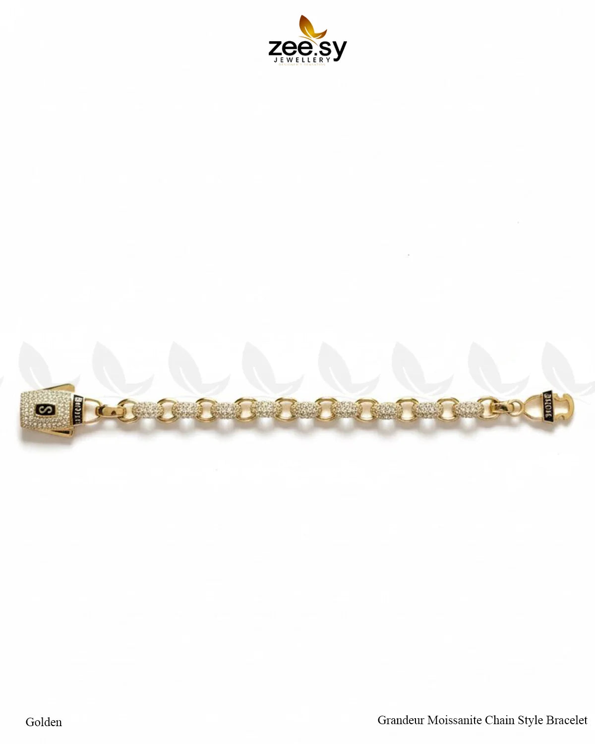 Grandeur Moissanite Charm Style Bracelet - Zeesy Jewellery