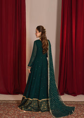 Zaaviay Stitched 3 Piece Luxury Formals Collection'2025-Green Grace