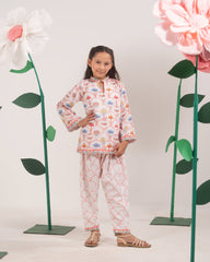 Sprinkles Stitched 2 Piece Kids Khaddar Collection-Gul Arc