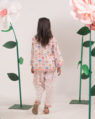 Sprinkles Stitched 2 Piece Kids Khaddar Collection-Gul Arc