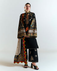 Jugnu by Hussain Rehar Unstitched 3 Piece Spring Summer Edit 2 Suit-Gulbar