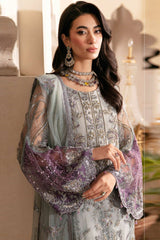 Ramsha Unstitched 3 Piece Wedding Vol-03 Suit-H-301