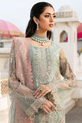 Ramsha Unstitched 3 Piece Wedding Vol-03 Suit-H-302